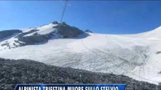 Alpinista triestina muore sullo Stelvio
