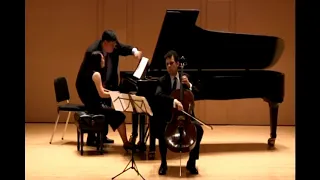 Schubert Fantasie in F minor, D.940 for piano four hands, arranged for cello and piano by K.Dvorak