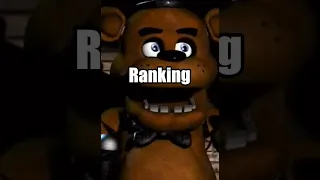 Ranking every mainline FNAF game on a tier list. #fivenightsatfreddys #fnaf #tierlist #ranking