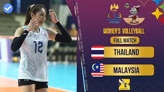 Full | Thái Lan - Malaysia | Bóng chuyền Nữ - SEA Games 32