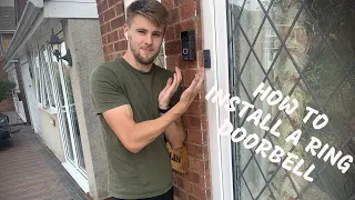 HOW TO INSTALL A RING DOORBELL !!