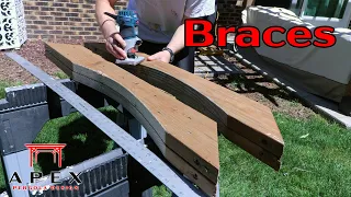 Cutting and Installing the Knee Braces | Beams & Braces Part 3