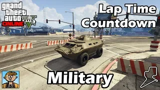 Fastest Military Vehicles (2018) - GTA 5 Best Fully Upgraded Cars Lap Time Countdown