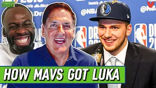 Mark Cuban's crazy Luka Doncic trade story: "I called the Hawks owner myself" | Draymond Green Show