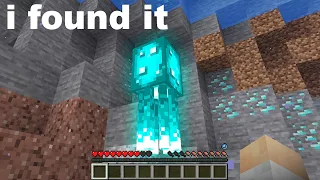 I found the new Glow Squid in Minecraft... (1.17 update)