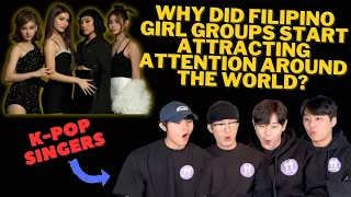 Why are Filipino girl groups popular with Korean men?