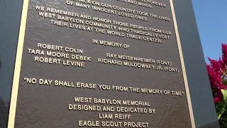 Long Island Teen Dedicates Eagle Scout Project To Victims Of 9/11 Terror Attack