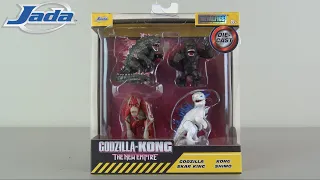 Jada Toys Godzilla x Kong: The New Empire Die-Cast Metalfigs 4-Pack Review!