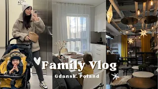 VLOG: Большая закупка в икеа для дома. Первый снег в Польше. Заказала косметику, мой уход за лицом.