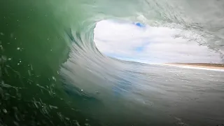 Nazare On A Building Swell | Raw Bodyboard POV