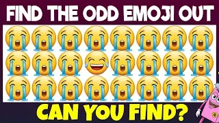 Find The Odd Emojis Out Level1,2,3|Emoji Puzzle Quiz|Emoji Game|Riddle Spot&Find Plus
