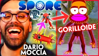 DARIO Moccia gioca a SPORE per la PRIMA VOLTA