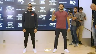 UFC 215 Media Day Staredowns - MMA Fighting