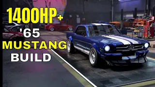 1000HP+ '65 FORD MUSTANG Customization | Max Build - Need For Speed Heat Gameplay