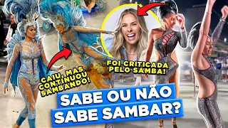 ANALISANDO O SAMBA DAS FAMOSAS - SABE OU NÃO SABE SAMBAR? | Diva Depressão