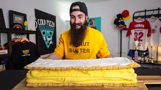 ONE MAN VS BRITAIN'S BIGGEST VANILLA SLICE | Britain's Biggest Ep.3 | BeardMeatsFood