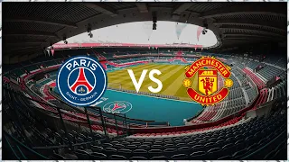 PSG VS Manchester United:  Efootball Pes 2023 | Highlights | Lionel Messi | Neymar Jr. |Mbappe | PSG