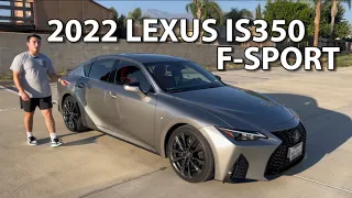 2022 Lexus IS350 F-Sport Review: The Best Luxury Sports Sedan?