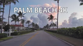 Palm Beach 4K - Mar-a-Lago Billionaire Resort - Scenic Drive