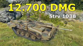 World of Tanks Strv 103B - 5 Kills 12,7K Damage