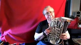 First test of Wessex Maly Travel (Tornister) Euphonium