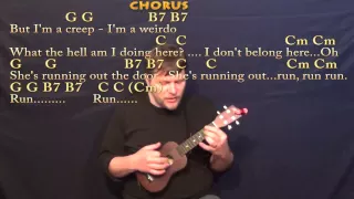 Creep (Radiohead) Ukulele Cover Lesson with Chords/Lyrics