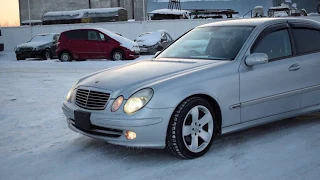 Тест Распила из Японии Mercedes-Benz W211 M112 (ДакАвто 20 Выпуск)