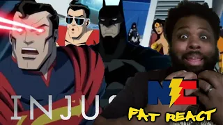DC Injustice Animated Movie SNEAK PEAK REACTION!!! -The Fat REACT!