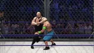 John Cena vs Big Show No Way Out Steel Cage Match Complete PPV Match Sim