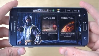 Mortal Kombat X Samsung Galaxy S6 Gameplay Review! (4K)
