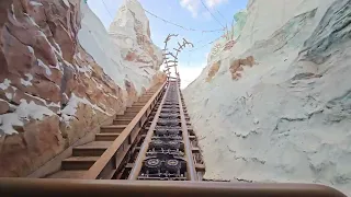 Expedition Everest @ Disney Animal Kingdom 4K @60fps front row!!