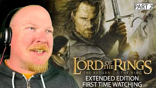 LORD OF THE RINGS: RETURN OF THE KING (2003) | FIRST TIME WATCHING | Extended Edition Reaction | P.2