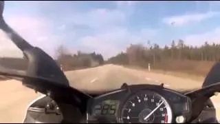 Yamaha R1 Top Speed VS Mercedes SL63 AMG 300++KM/H