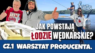 Jak powstają łodzie wędkarskie? odc.1 | Ile kosztuje łódka i na co zwrócić uwagę przy zakupie?