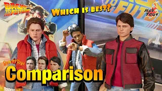 Hot Toys WHICH IS THE BEST? Marty Mcfly 2.0 Back To the Future MMS573 BTTF2 MMS379 Comparison ホットトイズ
