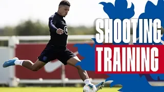 Sterling, Kane, Sancho & Wilson Test Pope's Reflexes! | Inside Training | England