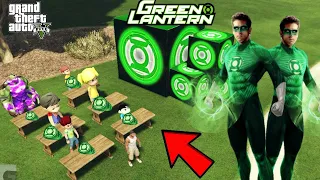 FRANKLIN ask Question & Answers To Open Darkest Green Lantern Hulk Lucky Box With Shinchan In GTA V