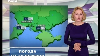 Прогноз погоди в Україні -  30.03.2017