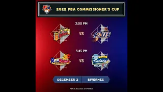 PBA SCHEDULE (DEC. 2, 2022)