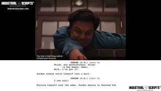 Classic Movie Scenes: THE WOLF OF WALL STREET (2013) // Crawling Scene // Script-to-Screen