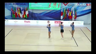 SPAIN (ESP-ABET 1 )- TRIO JUNIOR qualifications  Aerobic gymnastic Fig open 2024, CANTANHEDE