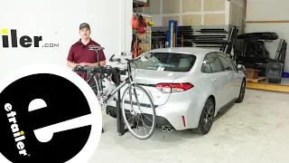 etrailer | Thule Hitching Post Pro Hitch Bike Racks Review - 2023 Toyota Corolla