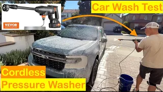 Budget Vevor Cordless Pressure Washer To Wash 51 (My Ford Maverick)
