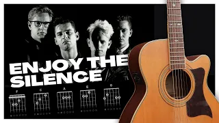 Enjoy The Silence - Depeche Mode (Guitar Tutorial Lesson Tab)