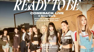 TWICE 12TH MINI ALBUM [READY TO BE] COMEBACK LIVE