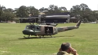 Australian Army UH-1H 'Huey' Iroquois farewell flight 2007