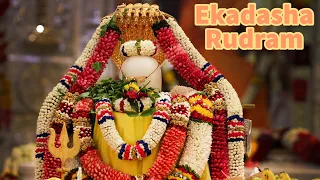 Ekadasha Rudram - 11 Times Chanting of Sri Rudram with Lyrics - Mantra to Overcome Fear & Stress