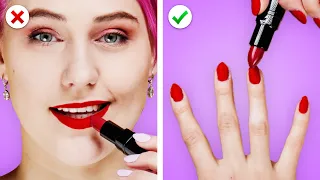 GIRL LIFE HACKS ! 11 Beauty Hacks & Fashion Ideas by Crafty Panda