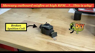 Outboard engine bogging/sluggish at high RPM - Common cause