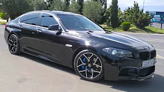 BMW F10 M5 - Hyundai Elantra SATILIR - Bərdə Ağdam Maşın Bazarı